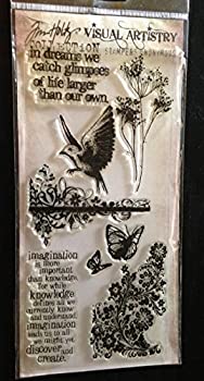 【中古】【輸入品・未使用】Tim Holtz Visual Artistry Collection Stampers Anonymous Clear Stamps - Flights of Fancy by Tim Holtz