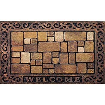 【中古】【輸入品・未使用】アバディーンウェルカム Royal Floor Mats 玄関マット 45cmX75cm 732-1449F