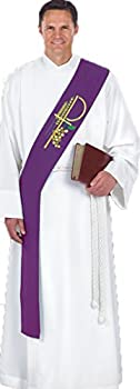 【中古】【39shop】【輸入品・未使用】Deacon★Stole - Purple by Catholic Factory Outlet [並行輸入品]（新古品）｜アトリエ絵利奈