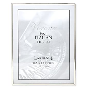 【中古】【輸入品・未使用】Lawrence Frames Simply Metal 写真フレーム 8.5×11インチ シルバー 12,008円