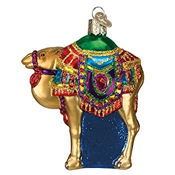 【中古】【輸入品・未使用】Old World Christmas Magis Camel Glass Ornament
