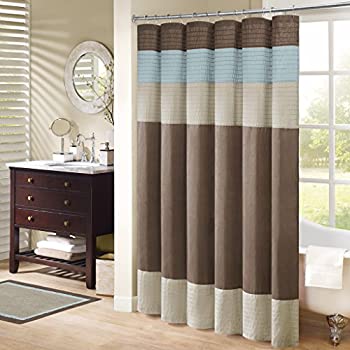 【中古】【39shop】【輸入品・未使用】Madison★Park Trinity Shower Curtain - Blue - 182.9cm x 182.9cm（新古品）｜アトリエ絵利奈 15,800円