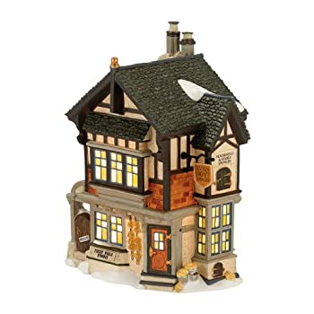 【中古】【輸入品・未使用】Department 56 ディケンズ ビレッジ エバン ホイット スポンジディーラー ライトハウス 7インチ
