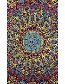 【中古】【輸入品・未使用】(150cm x 230cm Classic) - Sunshine Joy 3D Psychedelic Sunburst Tapestry 150cm x 230cm - Classic