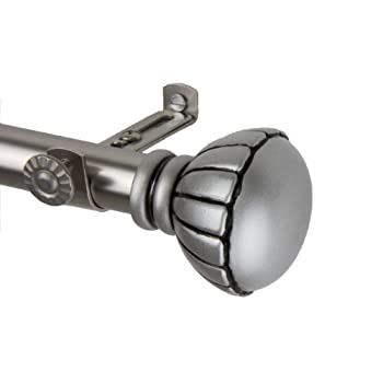 【中古】【39shop】【輸入品・未使用】(28★to 120cm Satin Nickel) - Rod Desyne Magnolia Window Curtain Rod Set 28 to 120cm Satin Nickel（新古品）｜アトリエ絵利奈 14,696円