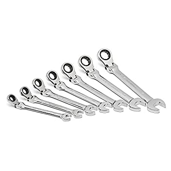 【中古】【インポート品・未当て嵌める】GearWrench 9700?7?Piece flex-head組みあわせラチェットレンチセットSAE by Apex手道具烏合の衆