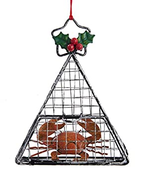 【中古】【39shop】【輸入品・未使用】Kurt★Adler Wire Hanging Cage With Crab Christmas Ornament（新古品）｜アトリエ絵利奈