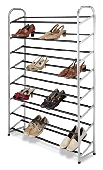 【中古】【輸入品・未使用】Whitmor 6705-3945 Silver Epoxy Metal Shoe Tower 40-Pair by Robingift