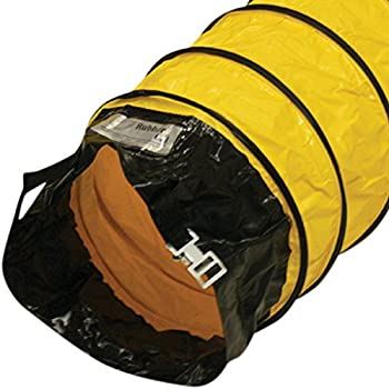 【中古】【39shop】【輸入品・未使用】Rubber-Cal★換気ダクトホース 「エアベンチレーターイエロー」 (完全に伸ばした状態) 04インチ x 25フィート(新古品)|アトリエ絵利奈