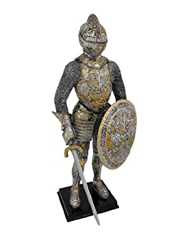【中古】【輸入品・未使用】中世French Knight In Armor Statue Figure Armour