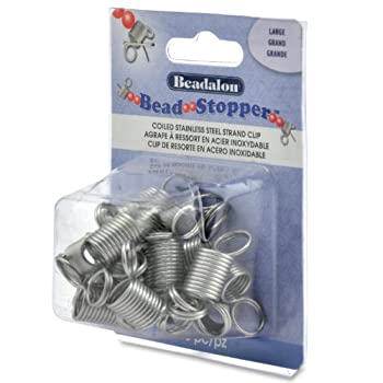 【中古】【39shop】【輸入品・未使用】Beadalon★ビーズストッパー Lサイズ 16ピース(新古品)|アトリエ絵利奈