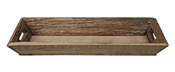 【中古】【輸入品・未使用】Creative Co-Op Vintage Reproduction Wood Tray