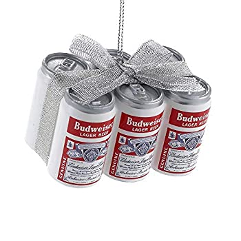 【中古】【39shop】【輸入品・未使用】Kurt★Adler Budweiserヴィンテージ缶with Bowオーナメント# ab1151（新古品）｜アトリエ絵利奈