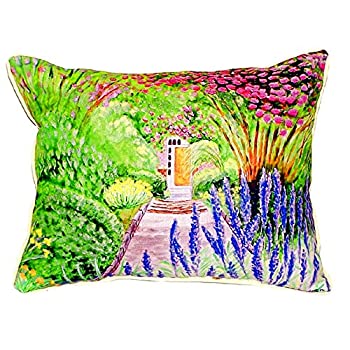 【中古】【輸入品・未使用】Betsy Drake sn119?GardenドアSmallインドア/アウトドア枕、、11?\