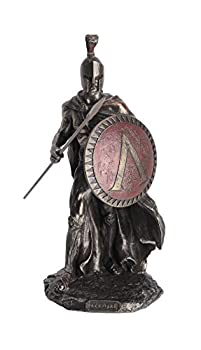 【中古】【39shop】【輸入品・未使用】Unicorn★Studios WU76820A4 スピア彫刻を持つレオニダス - ブロンズ(新古品)|アトリエ絵利奈