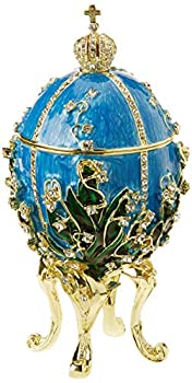 【中古】【輸入品・未使用】(Valentina) - Design Toscano Empress Valentina Faberge-Style Collectible Enamelled Egg