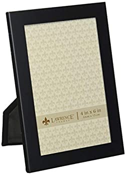 【中古】【39shop】【輸入品・未使用】Lawrence★Frames ブラックメタル写真フレーム 4 by 6 ブラック 230046(新古品)|アトリエ絵利奈