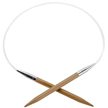 【中古】【39shop】【輸入品・未使用】ChiaoGoo★Circular 16-inch (41cm) Bamboo Dark Patina Knitting Needle; Size US 6 (4mm) 2016-6 by ChiaoGoo（新古品）｜アトリエ絵利奈