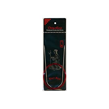 【中古】【輸入品・未使用】ChiaoGoo Red Circular 40-inch (102cm) Stainless Steel Knitting Needle; Size US 1.5 (2.5mm) 6040-1.5 by ChiaoGoo 9,344円