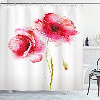 【中古】【39shop】【輸入品・未使用】ヴィンテージシャワーカーテンby★Ambesonne、Country HouseテーマRomanticイメージwithレトロRomantic Rosesファブリック、バスルームDecorセッ（新古品）｜アトリエ絵利奈