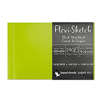 【中古】【39shop】【輸入品・未使用】Flexi-Sketch★Book 4X6 Fern [並行輸入品]（新古品）｜アトリエ絵利奈