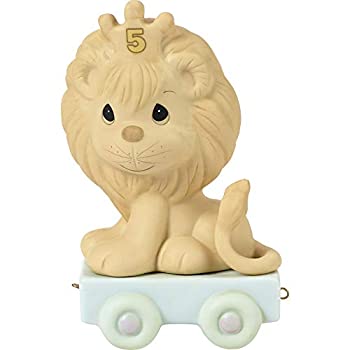 【中古】【輸入品・未使用】Precious Moments This Day Is Something To Roar About Birthday Train 5歳 ビスク磁器製フィギュア 142025
