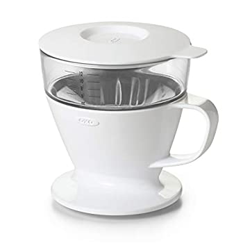【中古】【輸入品・未使用】OXO コーヒードリッパー オートドリップ コーヒーメーカー 1~2杯 360ml ホワイト