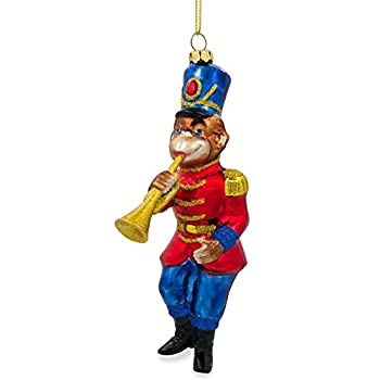 【中古】【39shop】【輸入品・未使用】6?"★Monkey Nutcracker withトランペット吹きガラスクリスマスオーナメント（新古品）｜アトリエ絵利奈 11,376円