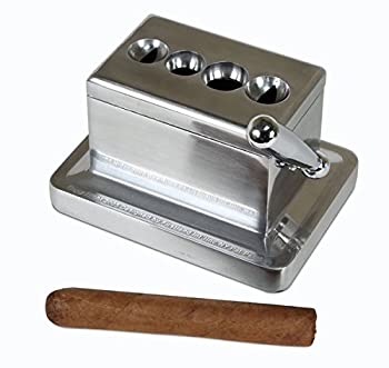 【中古】【インポート品・未当て嵌める】The Big Easy 紙巻きタバコ クワッドテーブルシガーカッター 無光沢完成 52/60輪っかゲージ用 …