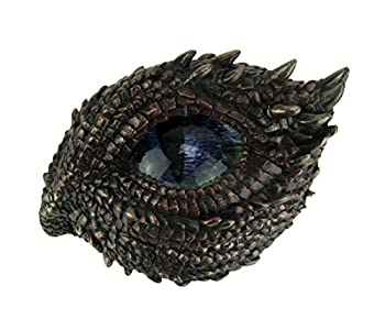 【中古】【輸入品・未使用】Veroneseデザイン樹脂装飾ボックスアンティークブロンズ仕上げThorny Dragon Eye Trinket / Stashボックス4.75?X 3?X 3.5?CMブロンズ