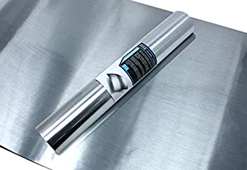 【中古】【輸入品・未使用】VViViD つや消しステンレススチール 天然テクスチャ 建築用粘着ビニール 15.8インチ x 6.5フィート ロール 8,745円