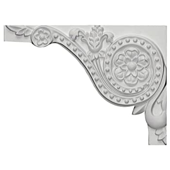 【中古】【39shop】【輸入品・未使用】Ekena★Millwork SB08X05AN-L アントニオ階段ブラケット、左、幅8インチ x 高さ5 7/8インチ x 奥行き5/8インチ、プライミング済み（新古品）｜アトリエ絵利奈