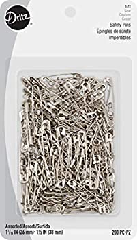 【中古】【39shop】【輸入品・未使用】安全ピン★サイズ 1 & 2-200/Pkg(新古品)|アトリエ絵利奈