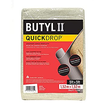 【中古】【輸入品・未使用】Trimaco Butyl II 2層ポリバックキャンバスドロップクロス 5x5 Feet 85335 1