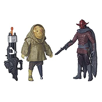 【中古】【輸入品・未使用】Star Wars: The Force Awakens 3.75 Inch 2 Pack Sidon Ithano and First Mate Quiggold