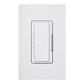 【中古】【輸入品・未使用】Lutron MAW600H-WH Electronics Maestro Duo Dimmer White single pole switch [並行輸入品]