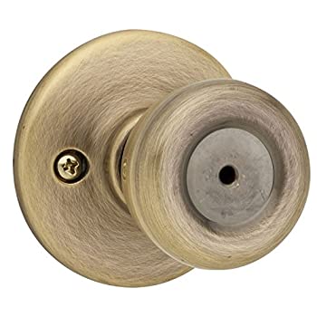 【中古】【39shop】【輸入品・未使用】Kwikset★93001-869 Tylo ベッド&バスノブ アンティーク真鍮（新古品）｜アトリエ絵利奈