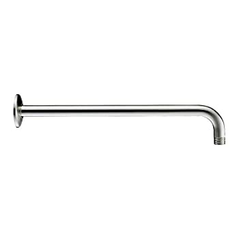【中古】【輸入品・未使用】Danze D481027BN 15 in. Right Angle Shower Arm with Flange in Brushed Nickel