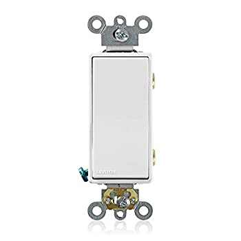 【中古】【39shop】【輸入品・未使用】Leviton★20-amp 120?/ 277-voltデコラPlus Rocker double-pole AC静かスイッチ 5622-2W 1 [並行輸入品]（新古品）｜アトリエ絵利奈