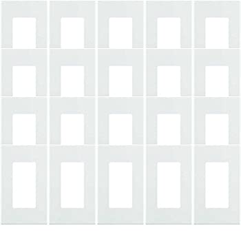 【中古】【39shop】【輸入品・未使用】Leviton★1-gangデコラPlus Wallplate Screwlessスナップオンマウントホワイト 20 Pack グレー 80301-SW 20（新古品）｜アトリエ絵利奈 14,901円
