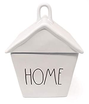 【中古】【輸入品・未使用】Rae Dunn by Magenta HOME セラミック LL 鳥小屋型 キャニスター クッキージャー 2020 限定版