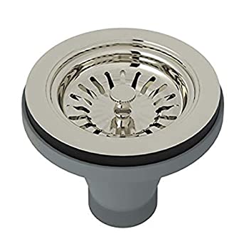 【中古】【39shop】【輸入品・未使用】Rohl★735PN Basket Strainer Without Pop-Up Manual Operation Polished Nickel by Rohl（新古品）｜アトリエ絵利奈