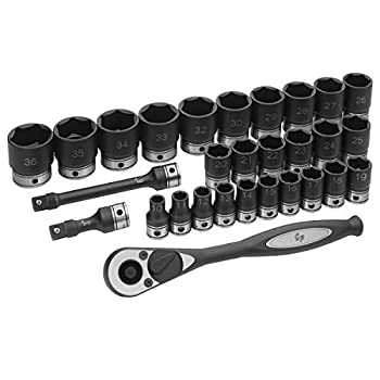 【中古】【39shop】【輸入品・未使用】。グレー空気圧社でGY82629M★0.50ドライブ6ポイントメトリックデュオソケットセット - 29個（新古品）｜アトリエ絵利奈
