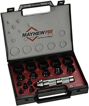 【中古】【輸入品・未使用】Mayhew Pro 66000 1/8-Inch to 1-3/16-Inch Imperial SAE Hollow Punch Set 16-Piece by Mayhew [並行輸入品]