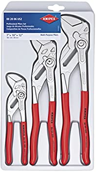 【中古】【インポート品・未当てはめる】Knipex 002006S2 3 pc. Pliers Wrench Set