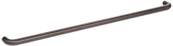 【中古】【インポート品・未当て嵌める】Rockwood 47.314 Aluminum Push Bar 1 Width 33 Length 2-1/2 Projection Extra Dark Bronze Anodized Finish by Rockwood