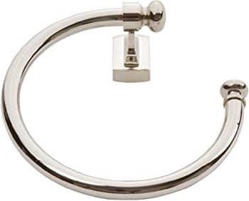 【中古】【インポート品・未当て嵌める】Atlas Homewares LGTR-PN Legacy 8-Inch Towel Ring Polished Nickel Atlas Homewares [並行輸入品]