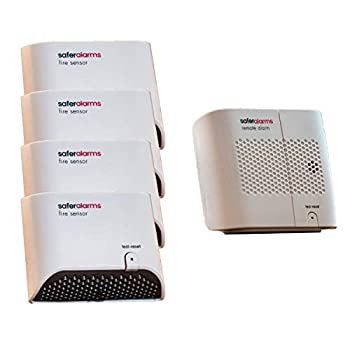 中古 輸入矜持 未働かす未開封 Safer Alarms Safrshas004 一段と堅実なホームアラームシステム マルチお座敷4包み物 Birdtheartist Co Uk