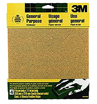 【中古】【39shop】【輸入品・未使用】3M★Aluminum Oxide Sandpaper Coarse 9-Inch by 11-Inch by 3M（新古品）｜アトリエ絵利奈