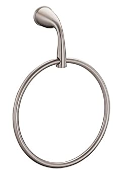 【中古】【39shop】【輸入品・未使用】(Brushed★Nickel) - Danze D441112BN Plymouth Towel Ring Brushed Nickel（新古品）｜アトリエ絵利奈